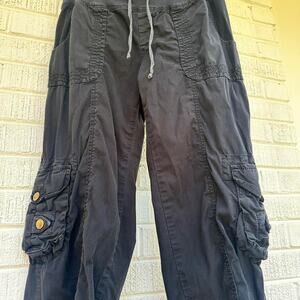 Vintage Y2K Wearables Black Cargo Pants